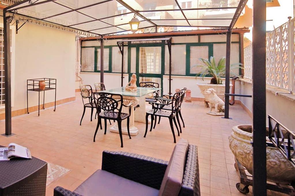 Vatican Luxury Apartment With Terrace - 7 People Rome Exterior photo